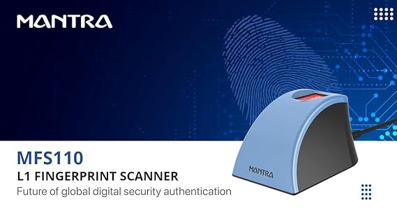 Mantra MFS 110 L1 Biometric Single Fingerprint Scanner