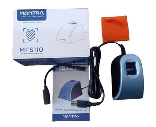 Mantra MFS 110 L1 Biometric Single Fingerprint Scanner